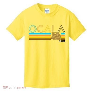 Ocala Florida Retro Kids T-Shirt