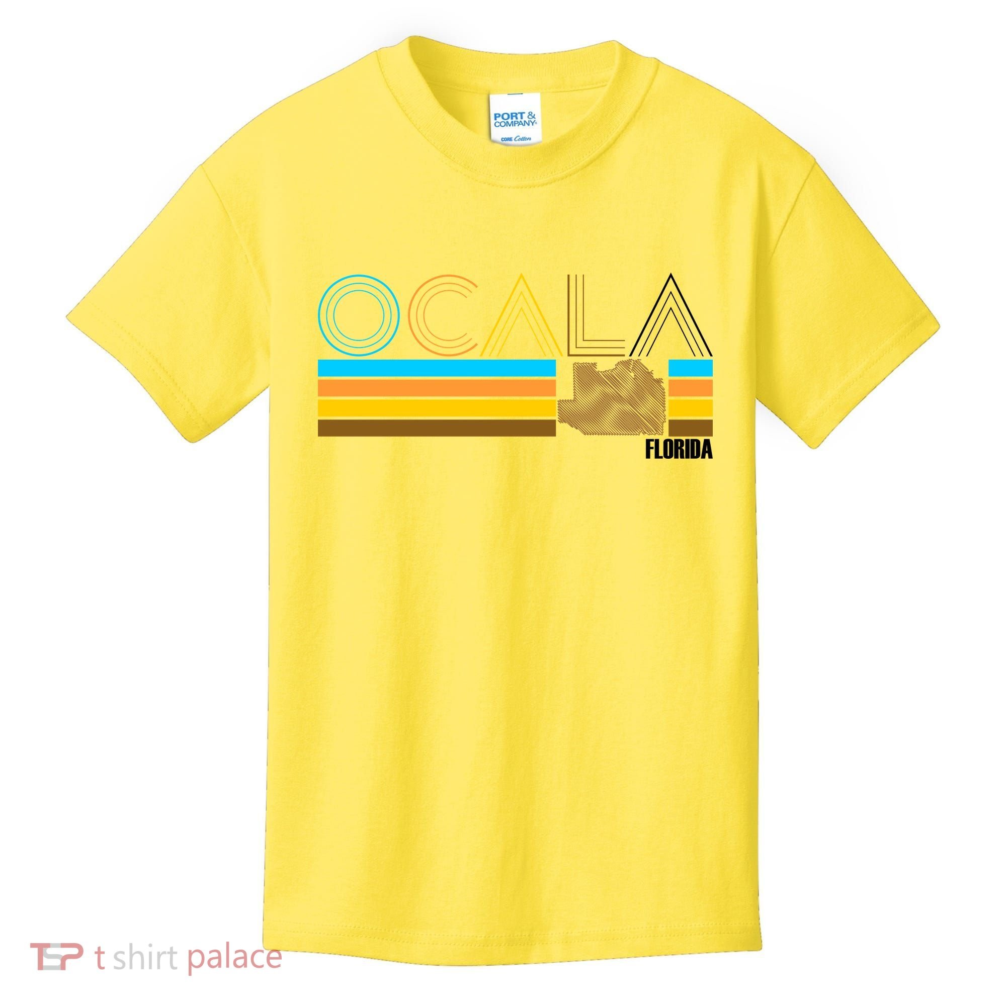 Ocala Florida Retro Kids T-Shirt