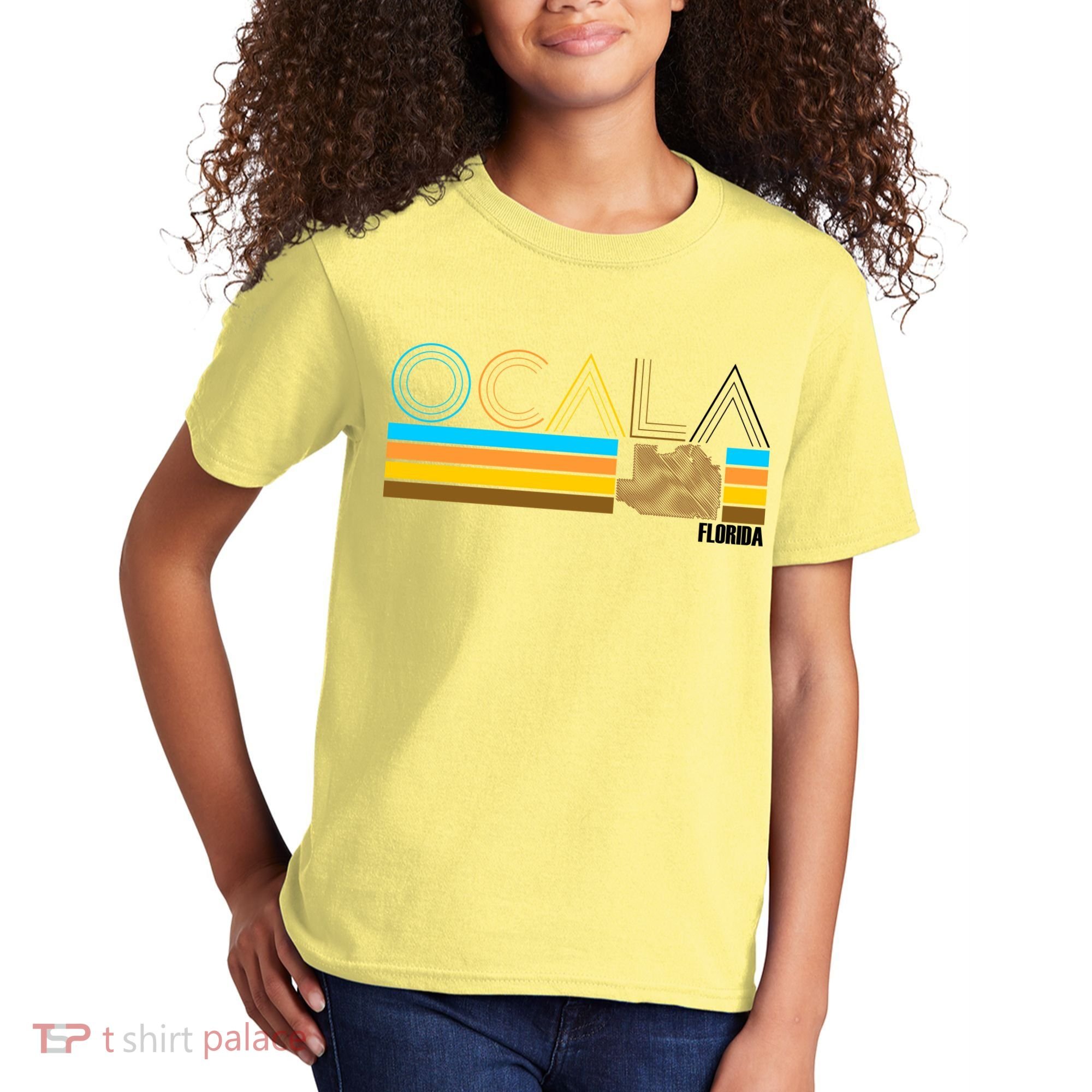 Ocala Florida Retro Kids T-Shirt