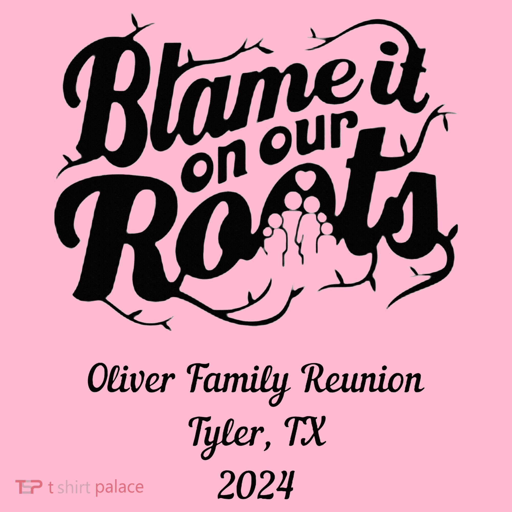 Oliver Family Reunion Coaster