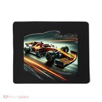 Orange Formula Racing Car Mousepad thumb 0