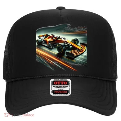 Orange Formula Racing Car Hat