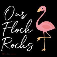 Our Flock Rocks Flamingo Lover Funny Cute Coffee Mug thumb 5