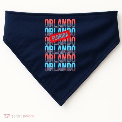 Orlando Florida Repeat USA-Made Doggie Bandana