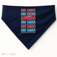 Orlando Florida Repeat USA-Made Doggie Bandana thumb 0
