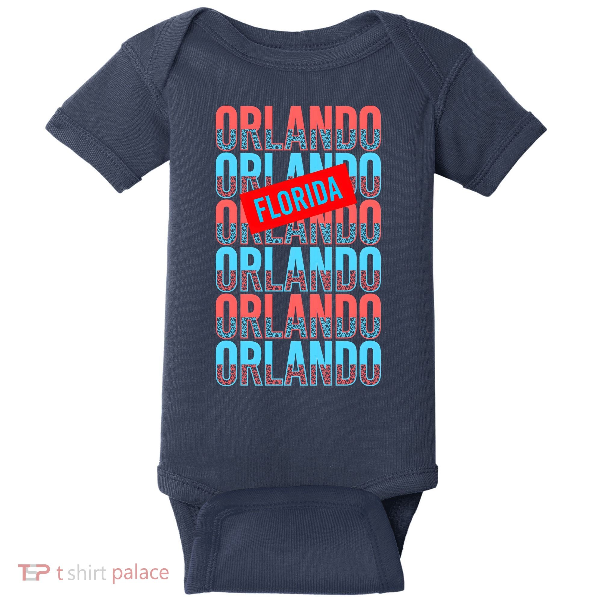 Orlando Florida Repeat Baby Bodysuit