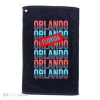 Orlando Florida Repeat Golf Towel thumb 0