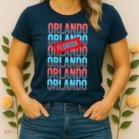 Orlando Florida Repeat Women's T-Shirt thumb 2