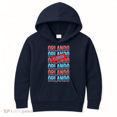 Orlando Florida Repeat Kids Hoodie
