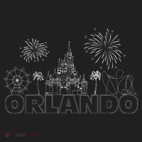 Orlando Florida Retroactive Skyline Women's Sweatshirt thumb 2