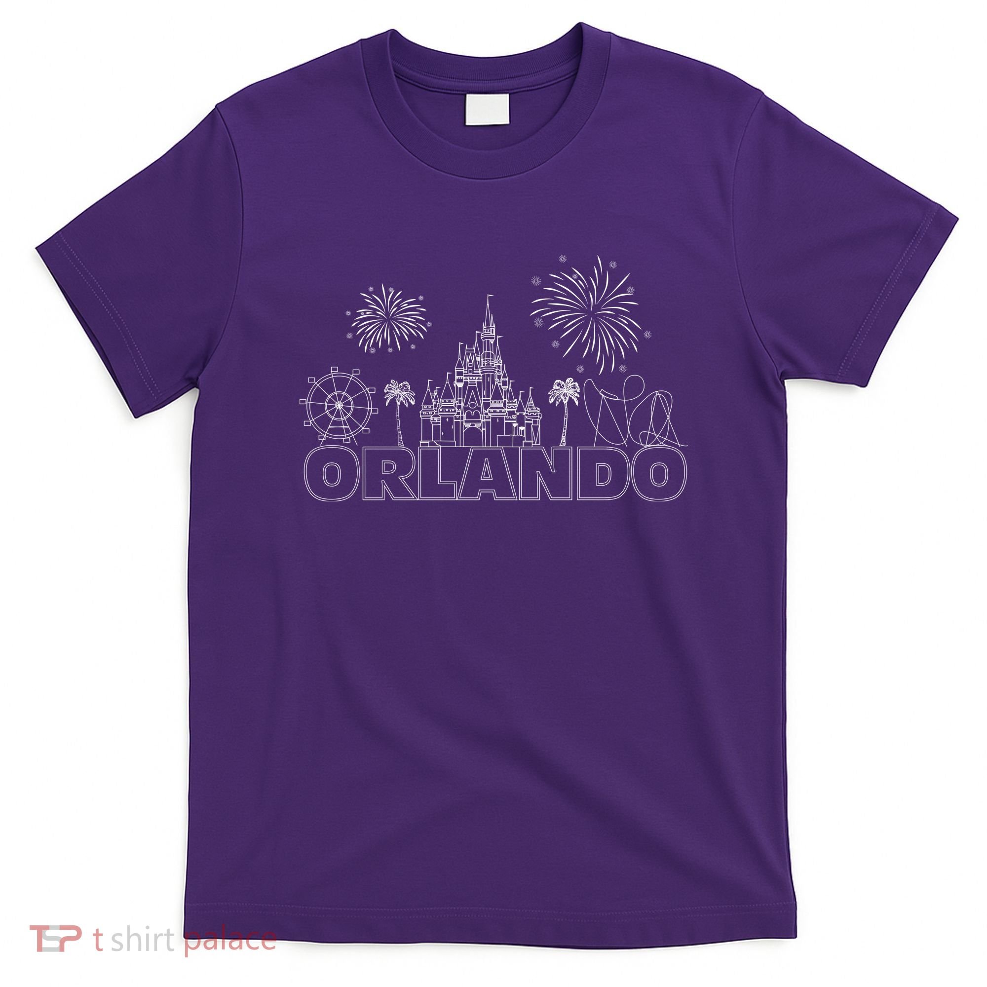 Orlando Florida Retroactive Skyline T-Shirt