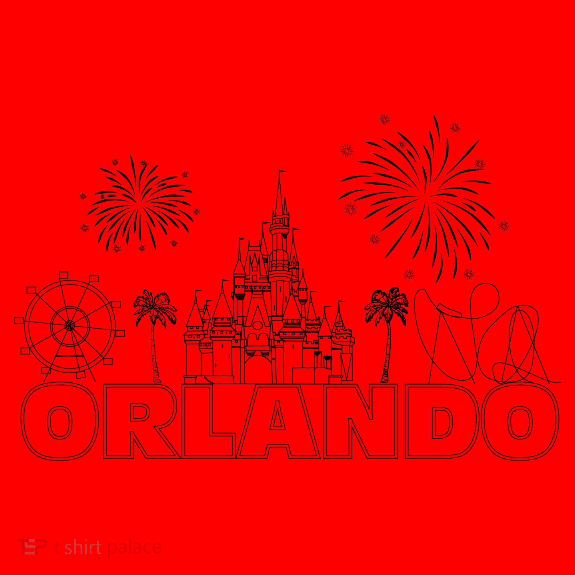 Orlando Florida Retroactive Skyline Santa Hat