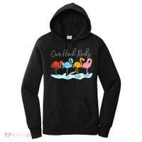Our Flock Rocks Flamingos Lover Family Women's Hoodie thumb 0