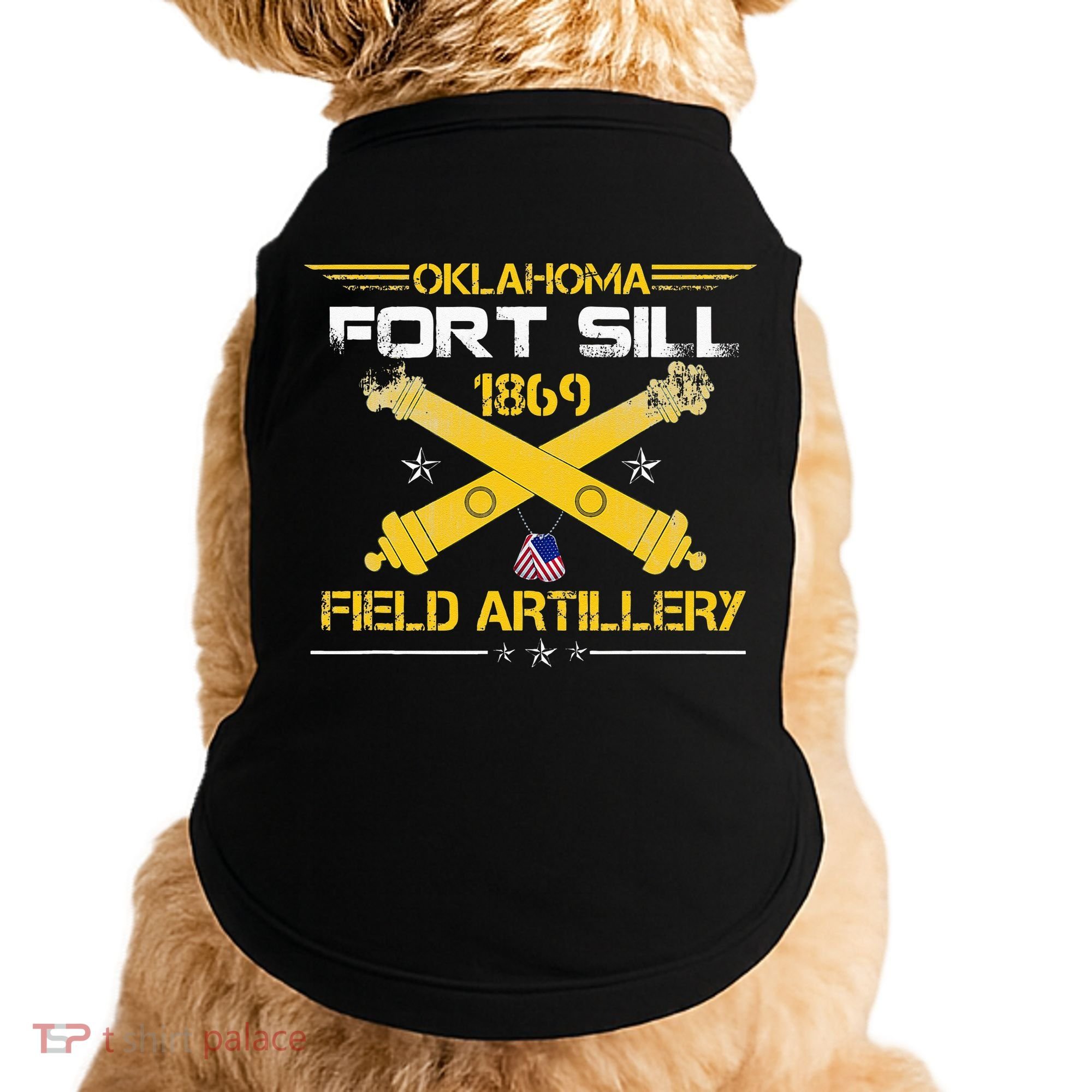 OKLAHOMA FORT SILL 1869 FIELD ARTILLERY Doggie Tank