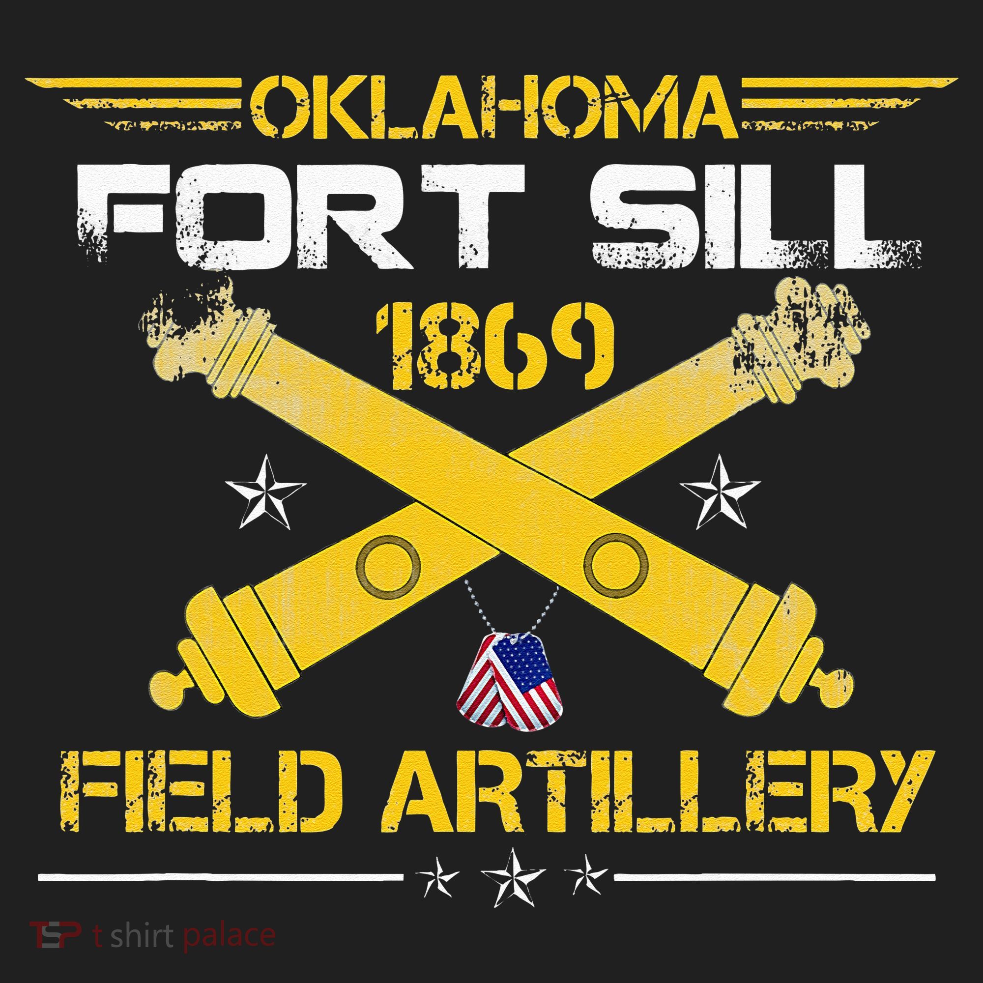 OKLAHOMA FORT SILL 1869 FIELD ARTILLERY Beanie