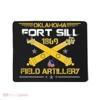 OKLAHOMA FORT SILL 1869 FIELD ARTILLERY Mousepad thumb 0