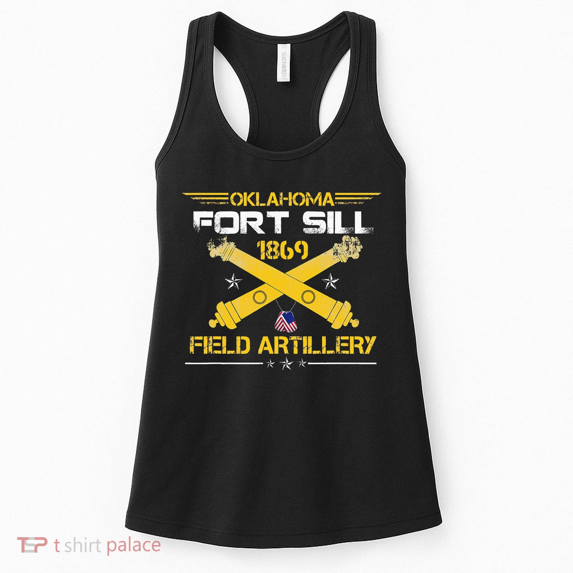OKLAHOMA FORT SILL 1869 FIELD ARTILLERY Women's Tank Top