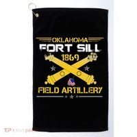 OKLAHOMA FORT SILL 1869 FIELD ARTILLERY Golf Towel thumb 0