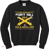 OKLAHOMA FORT SILL 1869 FIELD ARTILLERY Kids Sweatshirt thumb 0