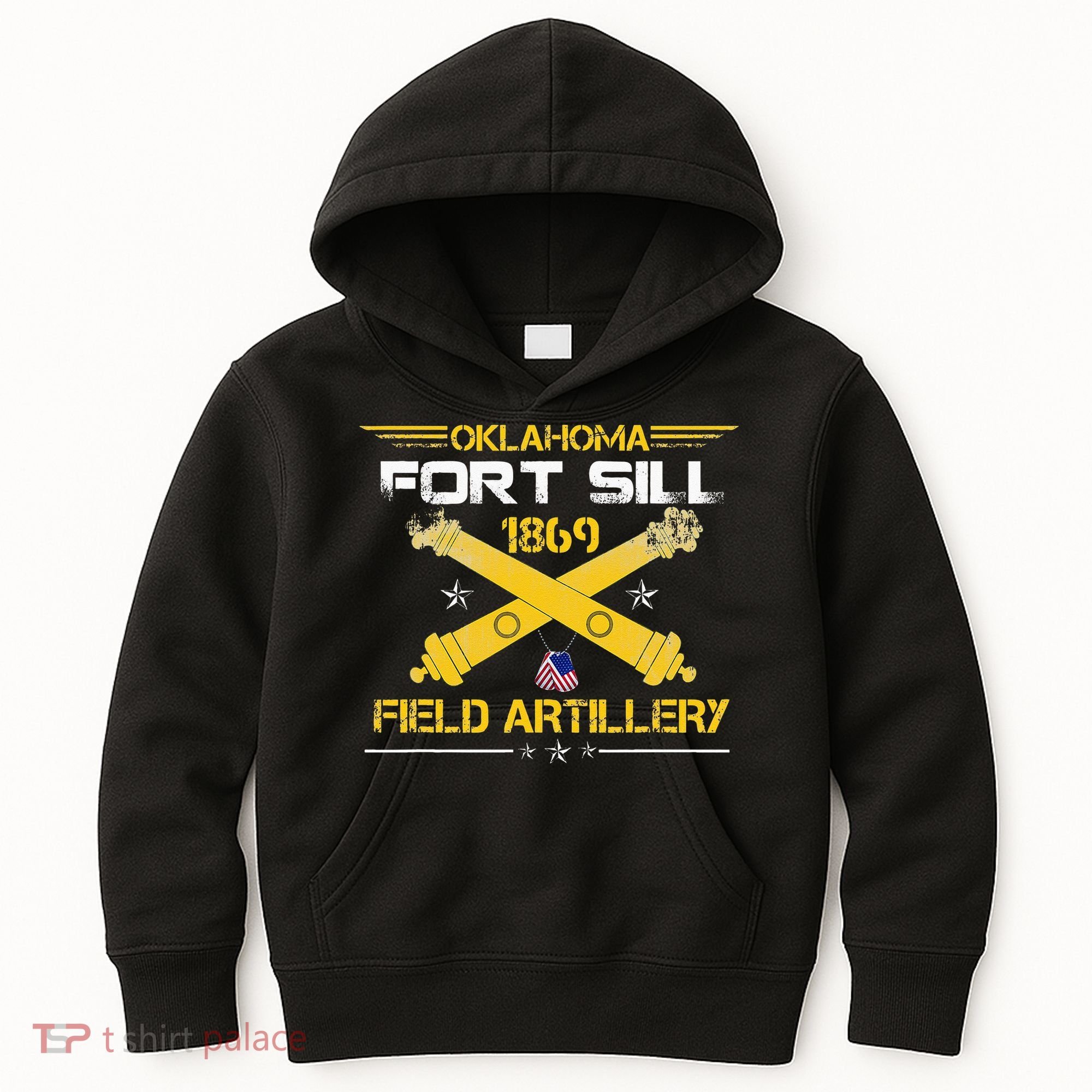 OKLAHOMA FORT SILL 1869 FIELD ARTILLERY Kids Hoodie