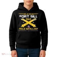 OKLAHOMA FORT SILL 1869 FIELD ARTILLERY Kids Hoodie thumb 4