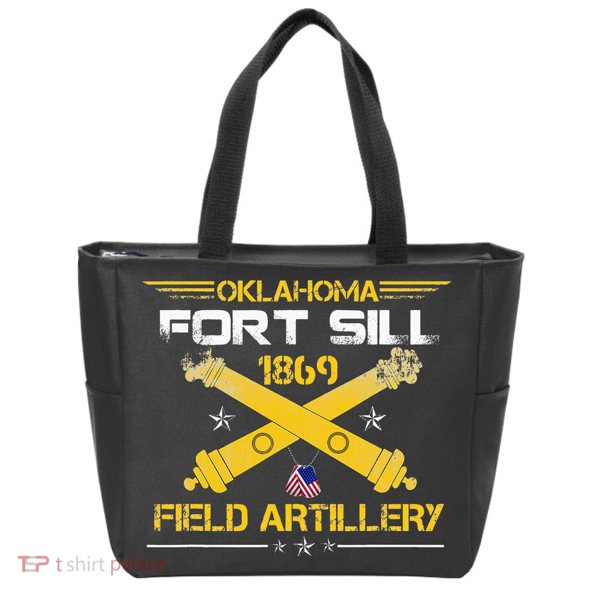 OKLAHOMA FORT SILL 1869 FIELD ARTILLERY Tote Bag