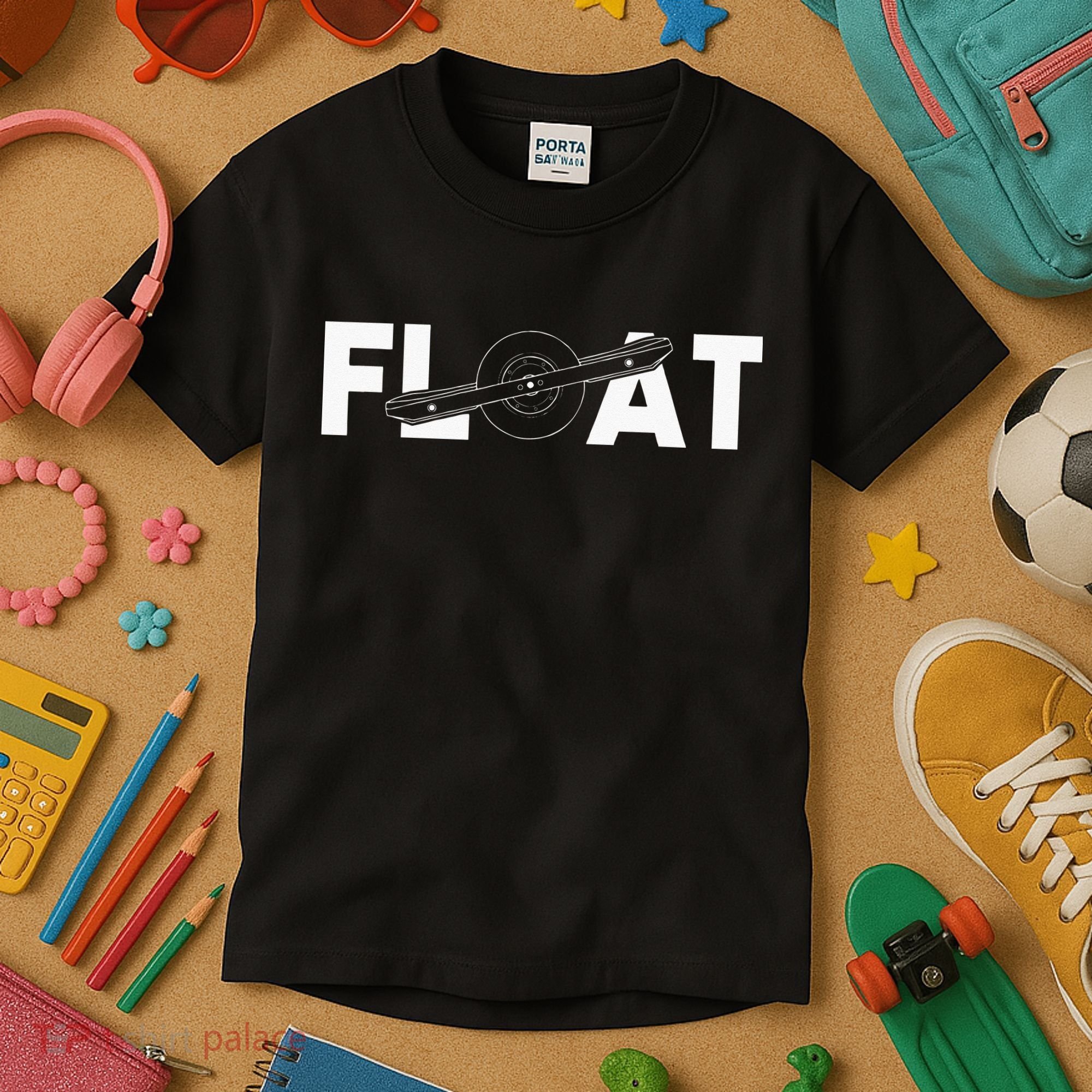 Onewheel Float Skateboard One Wheel Kids T-Shirt
