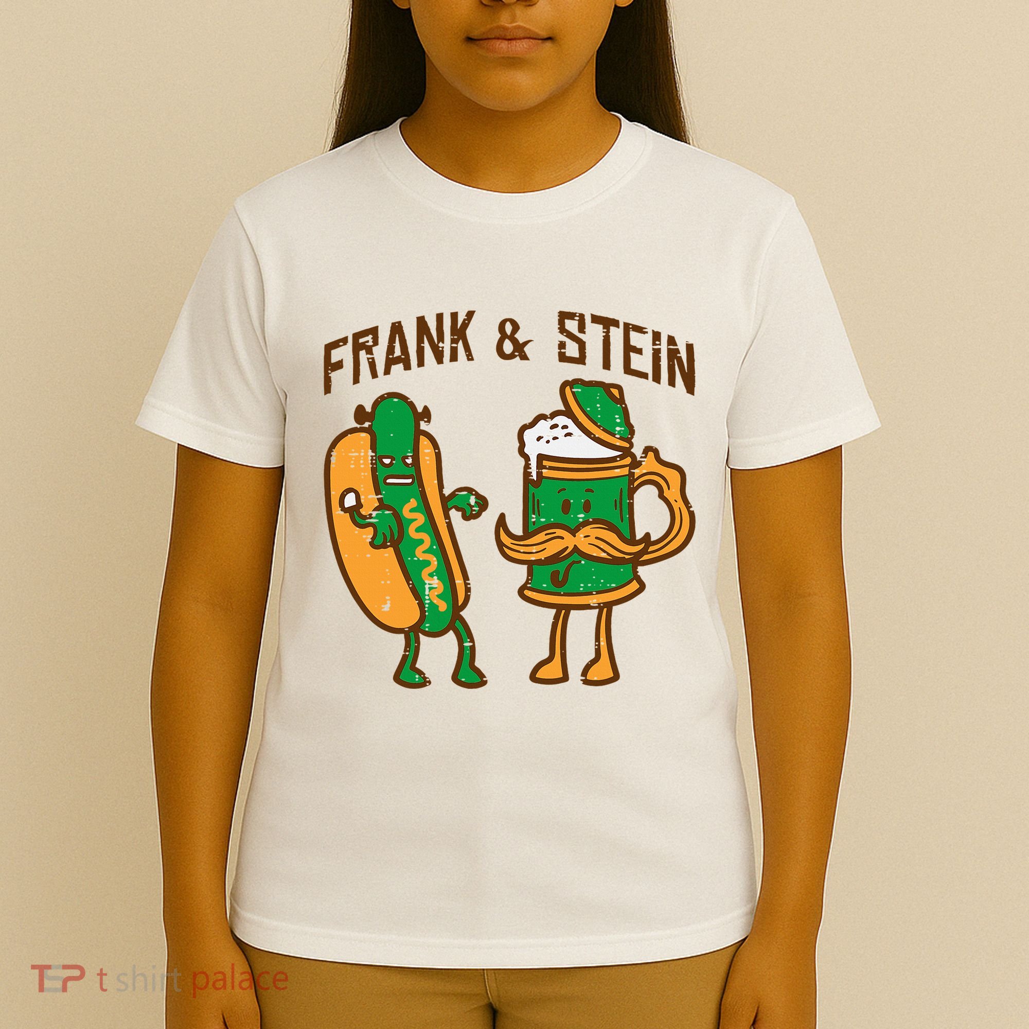 Oktoberfest Frank Stein German Costume T-Shirt