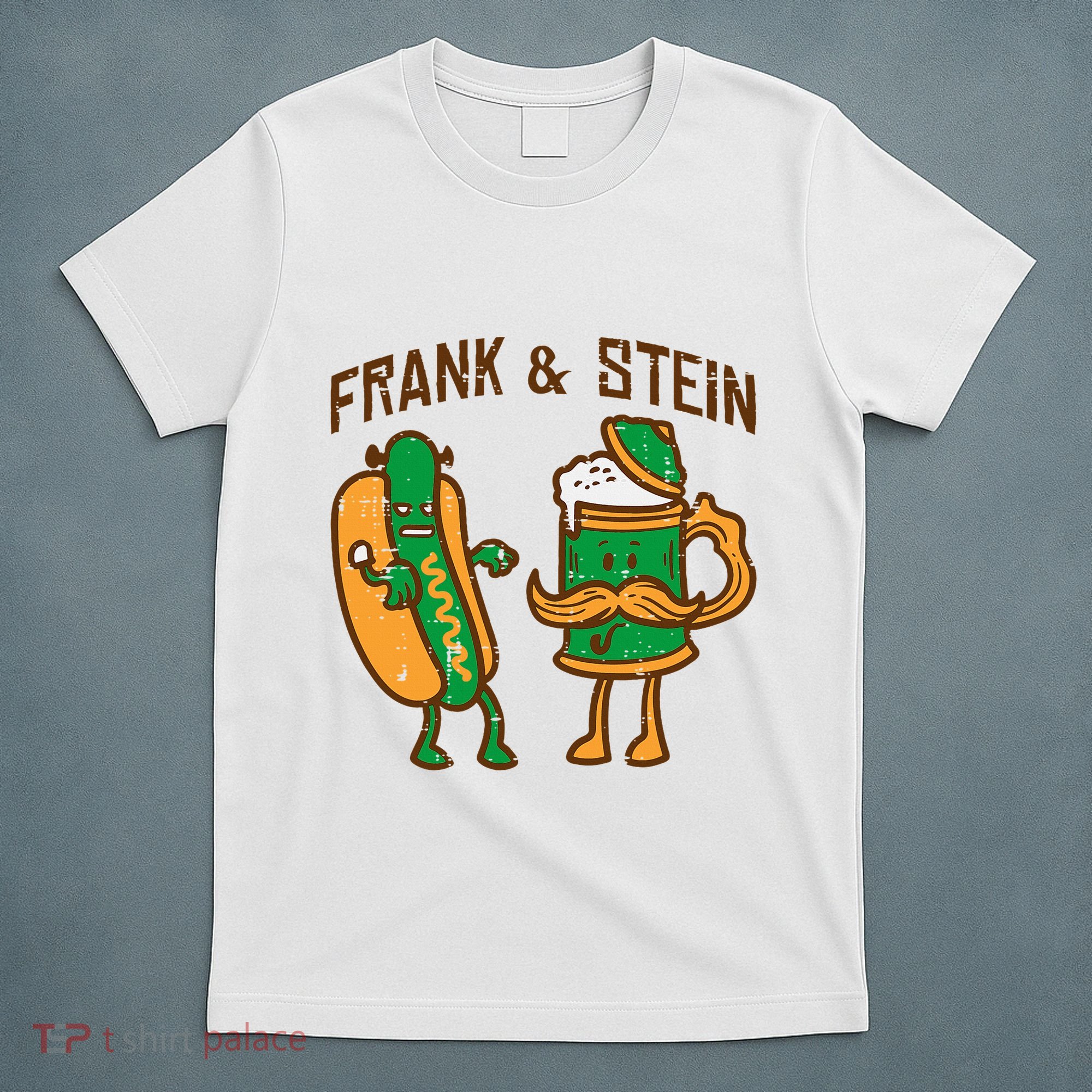 Oktoberfest Frank Stein German Costume T-Shirt