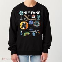 Only Fan Set Funny Ventilators And Fans Women's Sweatshirt thumb 0