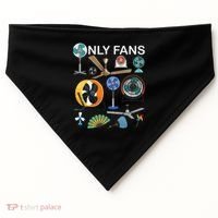 Only Fan Set Funny Ventilators And Fans USA-Made Doggie Bandana thumb 0