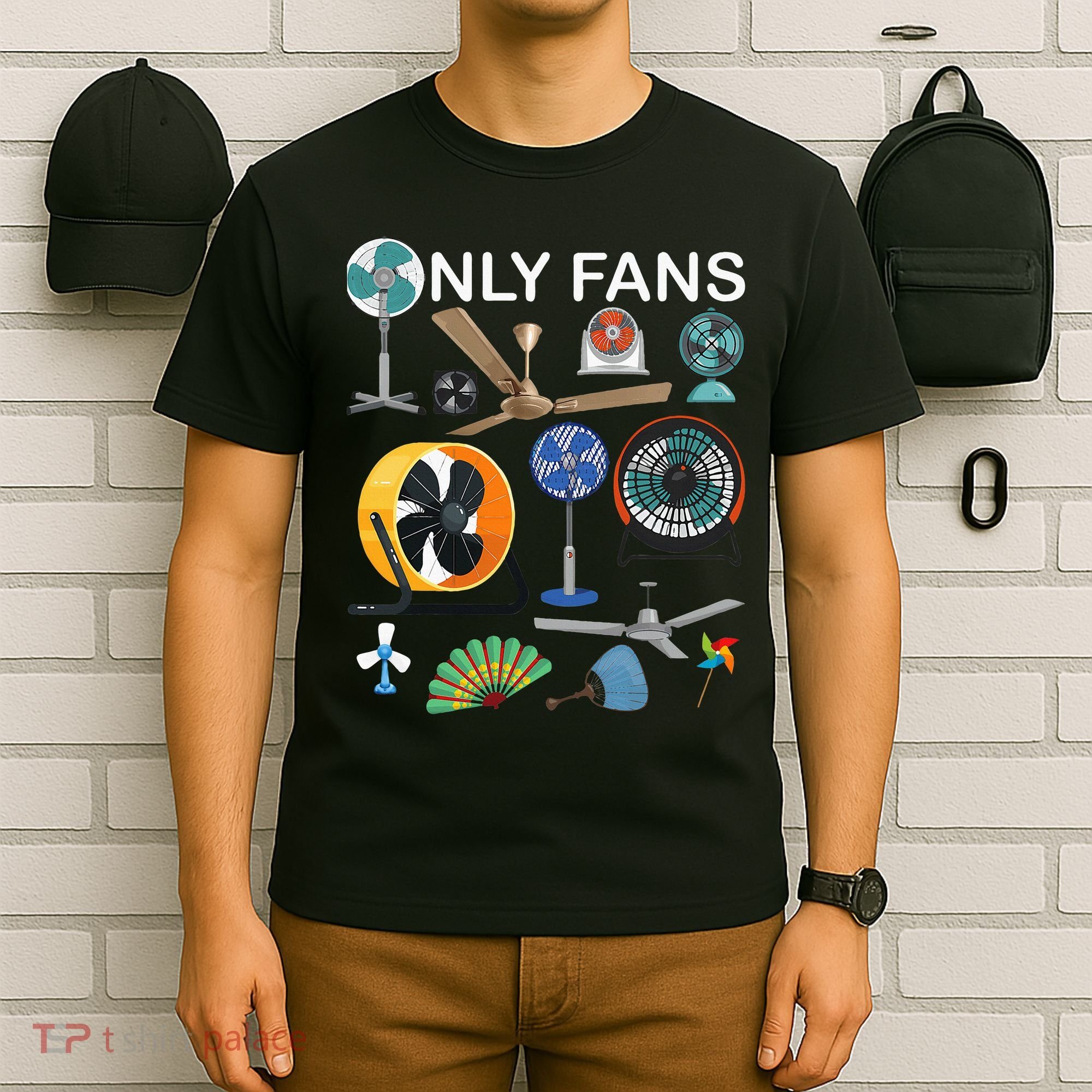 Only Fan Set Funny Ventilators And Fans T-Shirt