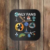 Only Fan Set Funny Ventilators And Fans Coaster thumb 0