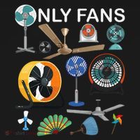 Only Fan Set Funny Ventilators And Fans Women's Tank Top thumb 5