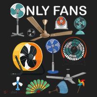 Only Fan Set Funny Ventilators And Fans Hat thumb 2