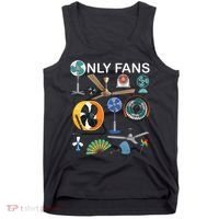 Only Fan Set Funny Ventilators And Fans Tank Top thumb 0