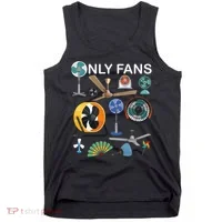 Only Fan Set Funny Ventilators And Fans Tank Top thumb 0
