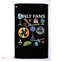 Only Fan Set Funny Ventilators And Fans Golf Towel thumb 0