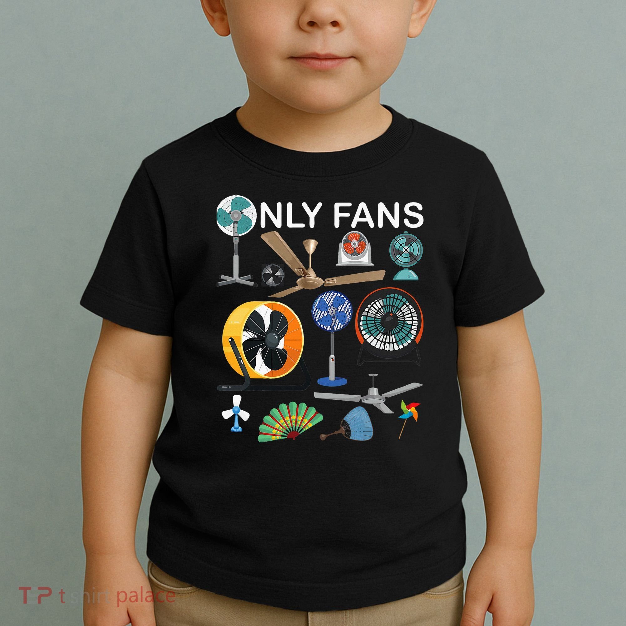 Only Fan Set Funny Ventilators And Fans Toddler T-Shirt
