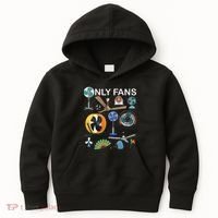 Only Fan Set Funny Ventilators And Fans Kids Hoodie thumb 0