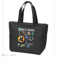 Only Fan Set Funny Ventilators And Fans Tote Bag thumb 3