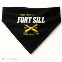 Oklahoma Fort Sill 1869 Field Artillery USA-Made Doggie Bandana thumb 0