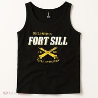 Oklahoma Fort Sill 1869 Field Artillery Tank Top thumb 2