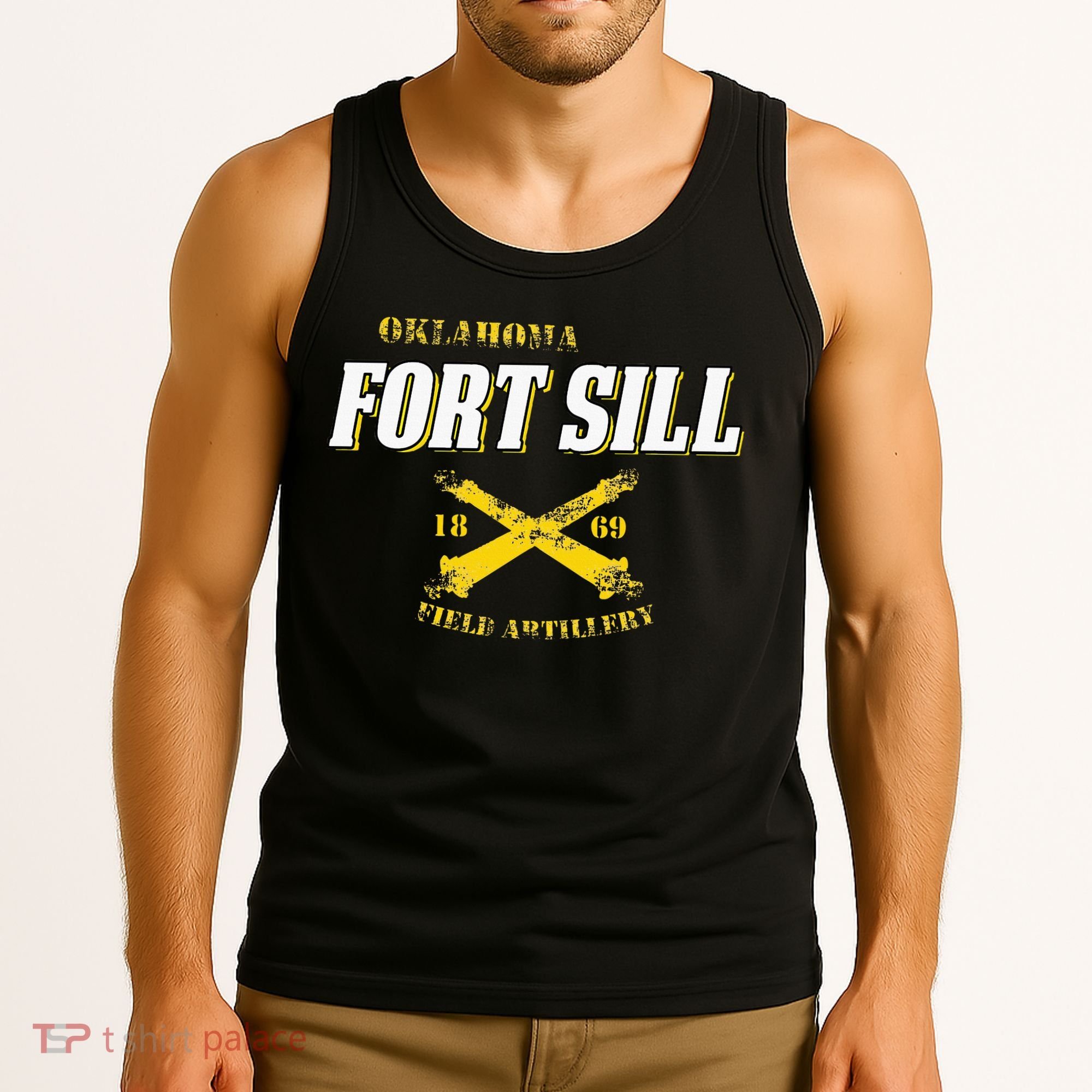 Oklahoma Fort Sill 1869 Field Artillery Tank Top