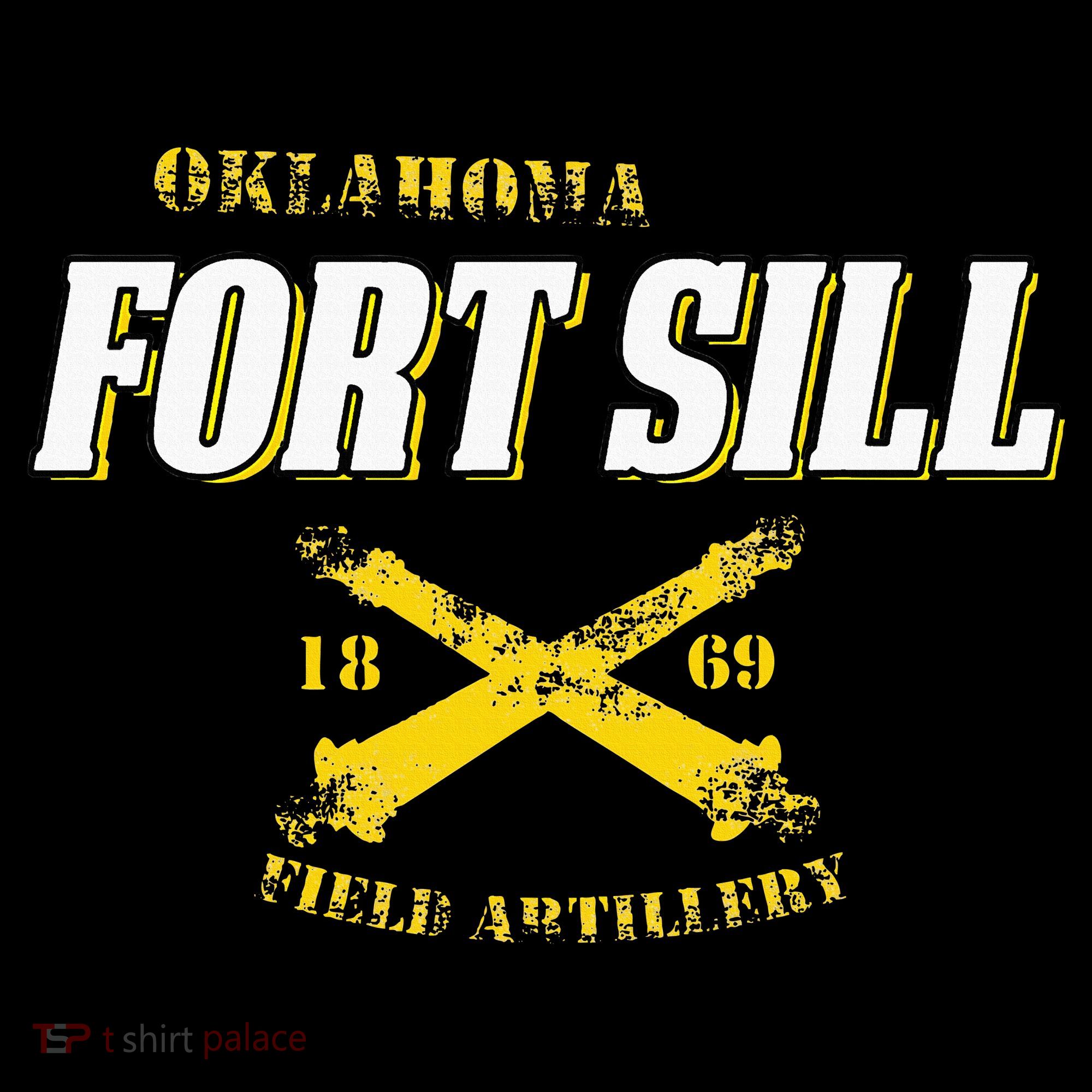 Oklahoma Fort Sill 1869 Field Artillery Visor