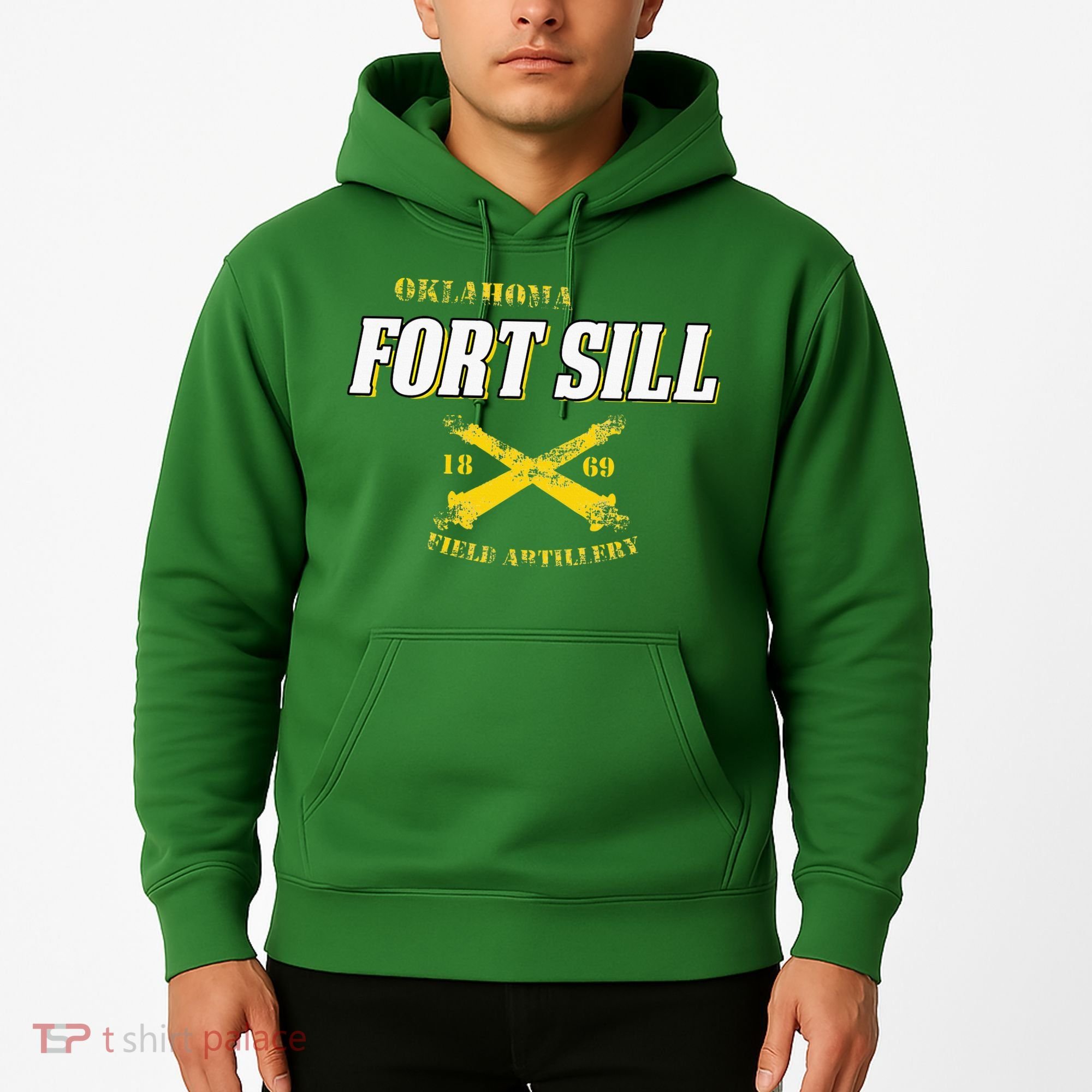 Oklahoma Fort Sill 1869 Field Artillery Hoodie