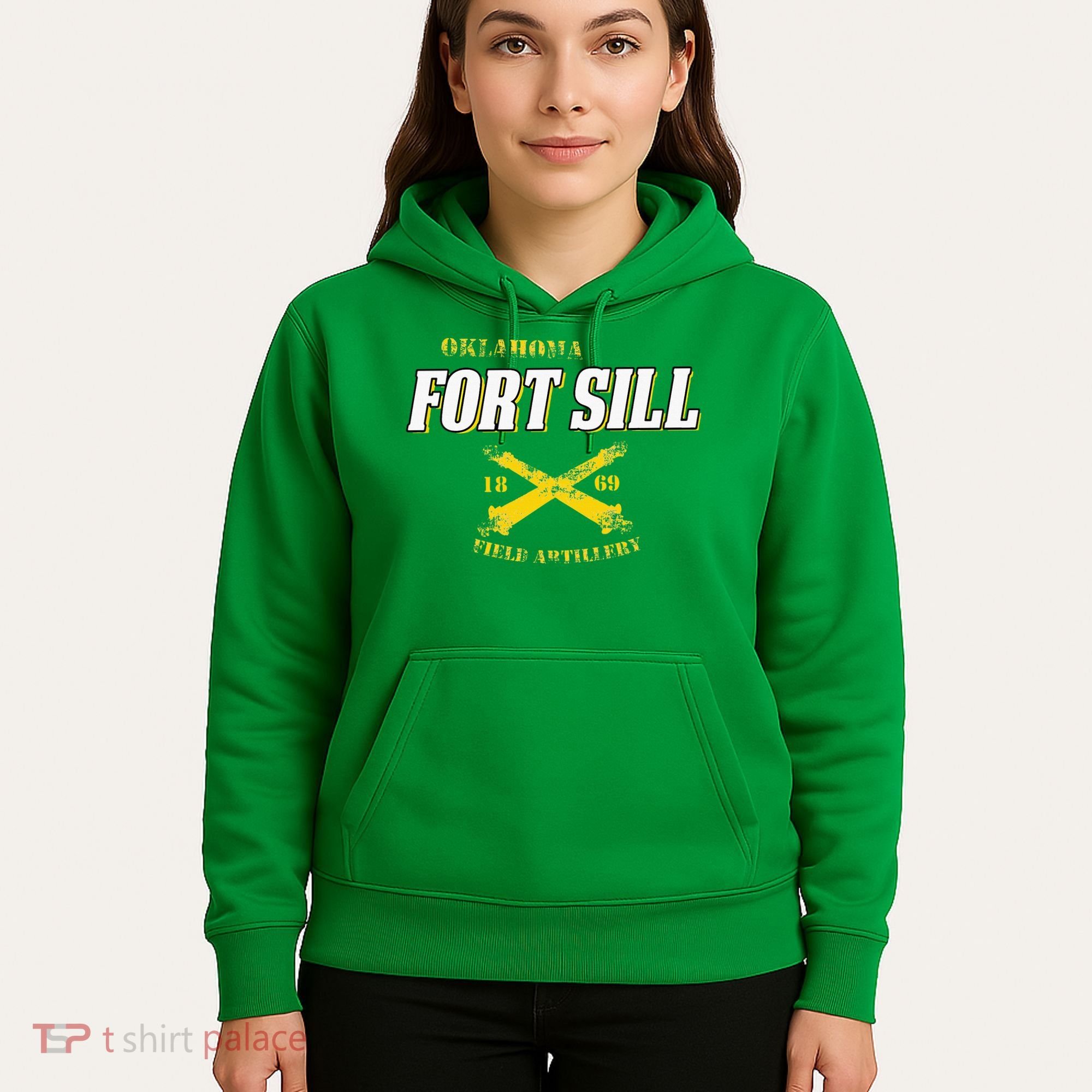 Oklahoma Fort Sill 1869 Field Artillery Hoodie