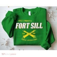 Oklahoma Fort Sill 1869 Field Artillery Sweatshirt thumb 2