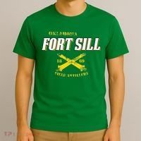 Oklahoma Fort Sill 1869 Field Artillery T-Shirt thumb 3