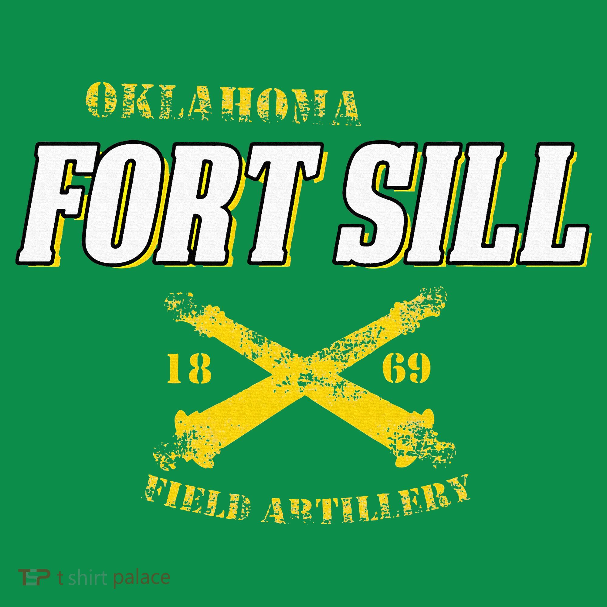 Oklahoma Fort Sill 1869 Field Artillery Coaster